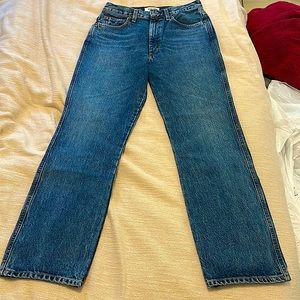 High rise Agolde jeans